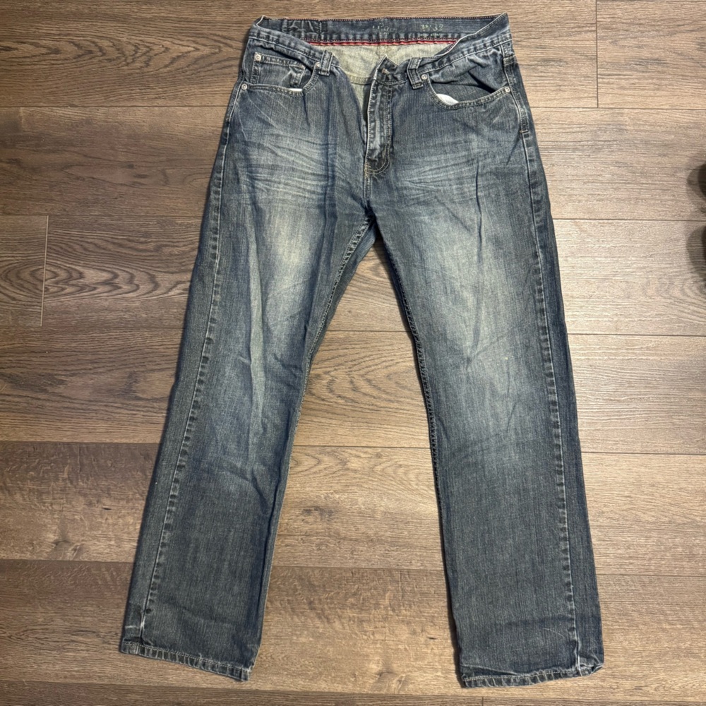 Red Camel Blue Straight Jeans Classic Style